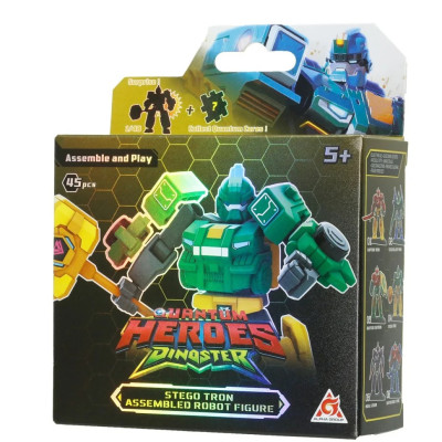 Дитячий робот-конструктор "Стего Трон" Dinoster EU580881A-4 45 деталей