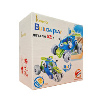 Конструктор Build&Play 2 в 1 "Гоночні машини" HANYE J-7726 52 елементи