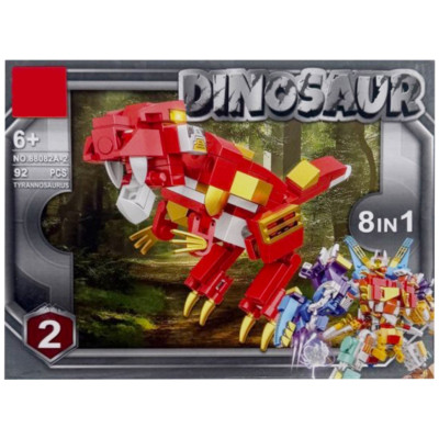 Дитячий конструктор "Dinosaur" 88082A-2 92 деталі Дитячий конструктор "Dinosaur" 88082A-2 92 деталі
