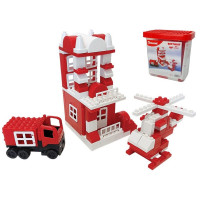 Конструктор "Вертоліт" 013888/08 в пластиковому боксі 117 деталей