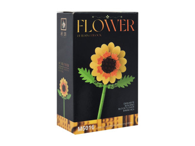 Конструктор дитячий Flower M5026-16 елементи для створення стебла та пелюсток