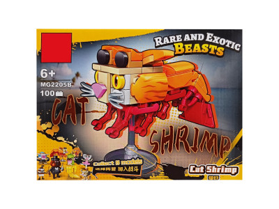 Дитячий конструктор "Cat Shrimp" MG2205B 100 деталей