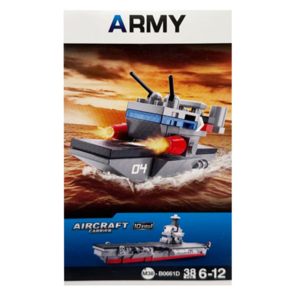 Дитячий конструктор "Aircraft carrier" M38-B0661-4 38 деталей