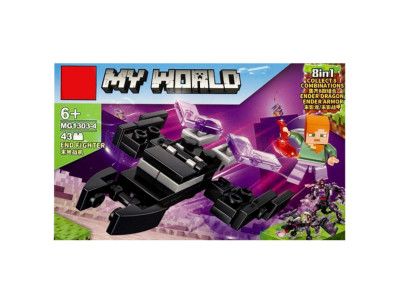 Дитячий конструктор "Minecraft" MG1303-4 43 деталі