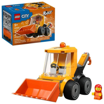 Конструктор LEGO "Машинки Будівельний навантажувач" 60483 61 деталь
