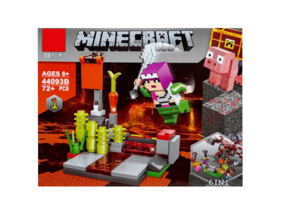 Дитячий конструктор "Minecraft" 44093B-1 72 деталі