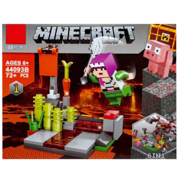 Дитячий конструктор "Minecraft" 44093B-1 72 деталі