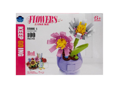 Конструктор дитячий "Galsang flower" BB006-1 100 деталей