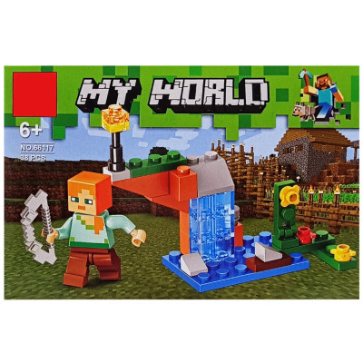 Конструктор дитячий "Minecraft" 66117-5 39 деталей