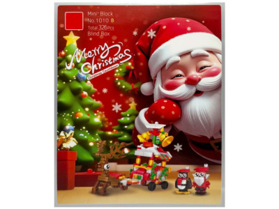 Дитячий констуктор адвент-календар "Merry Christmas" 1010B