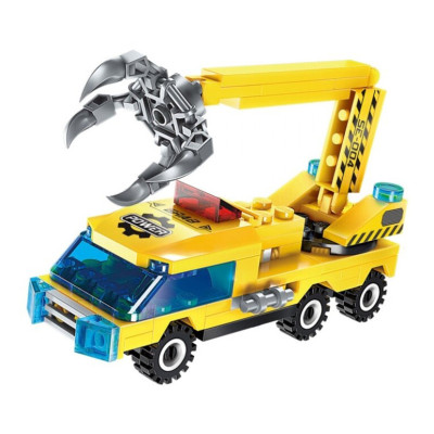 Дитячий Конструктор Qman 1408-1-8 транспорт, 76 дет Wheeled Excavator Дитячий Конструктор Qman 1408-1-8 транспорт, 76 дет Wheeled Excavator