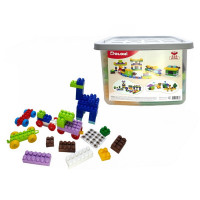 Дитячий блочний конструктор 013999/01 у пластиковому боксі 335 деталей