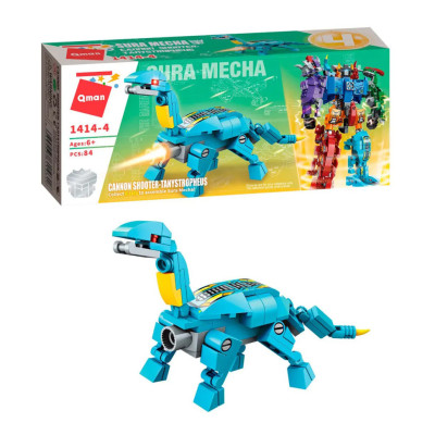 Дитячий Конструктор Qman 1414-1-6 трансформер (робот + динозавр) 93 дет Tanystropheus Дитячий Конструктор Qman 1414-1-6 трансформер (робот + динозавр) 93 дет Tanystropheus