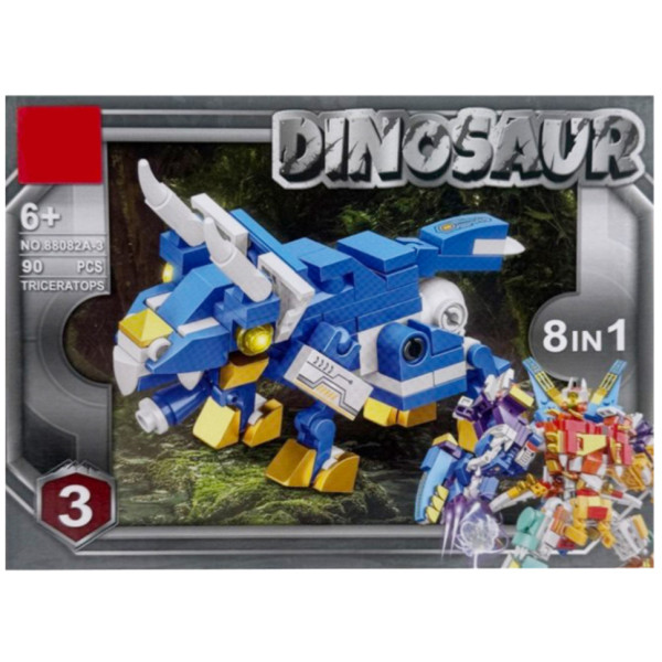 Дитячий конструктор "Dinosaur" 88082A-3 90 деталей