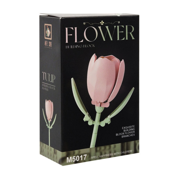 Конструктор дитячий Flower M5026-17 елементи для створення стебла та пелюсток