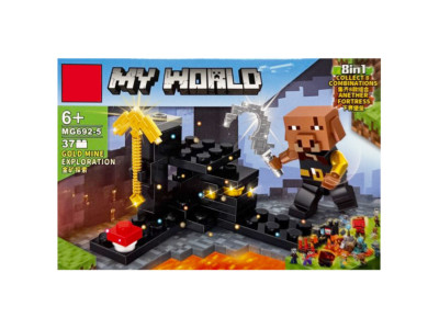 Дитячий конструктор "Minecraft" MG692-5 37 деталей Дитячий конструктор "Minecraft" MG692-5 37 деталей
