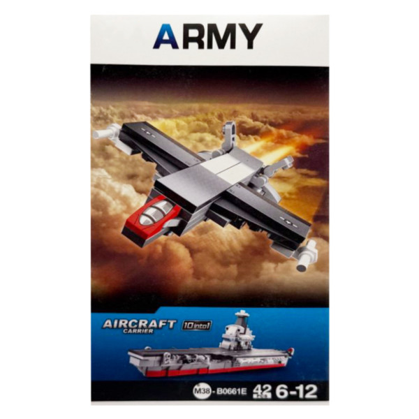 Дитячий конструктор "Aircraft carrier" M38-B0661-5 42 деталі