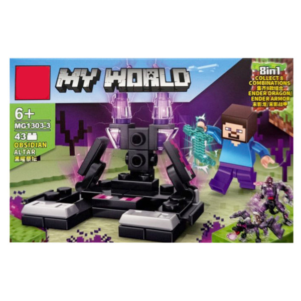 Дитячий конструктор "Minecraft" MG1303-3 43 деталі