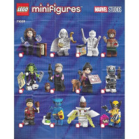 Конструктор LEGO "Мініфігурки Marvel-IP2-2023" 71039 10 деталей Конструктор LEGO "Мініфігурки Marvel-IP2-2023" 71039 10 деталей