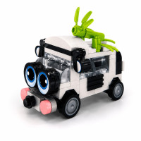 Дитячий конструктор Panda Bus BB121E-C серії "Animal Bus" 101 деталь Дитячий конструктор Panda Bus BB121E-C серії "Animal Bus" 101 деталь