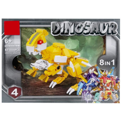 Дитячий конструктор "Dinosaur" 88082A-4 87 деталей