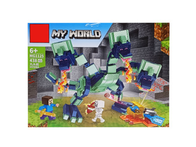 Дитячий конструктор "Minecraft" MG1125 438 деталей Дитячий конструктор "Minecraft" MG1125 438 деталей