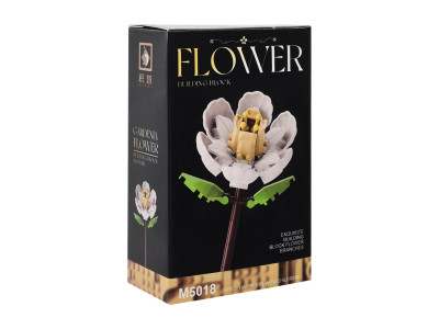 Конструктор дитячий Flower M5026-18 елементи для створення стебла та пелюсток