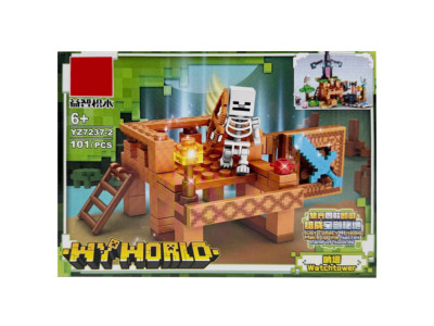 Дитячий конструктор "Minecraft" YZ7237-2 101 деталь Дитячий конструктор "Minecraft" YZ7237-2 101 деталь