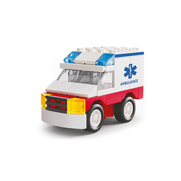 Дитячий конструктор "Спецтехніка 2 в 1" KB 216D 47 деталей