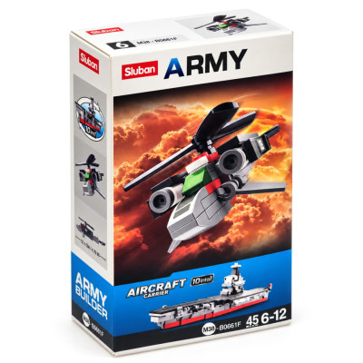 Дитячий конструктор "Aircraft carrier" M38-B0661-6 45 деталей