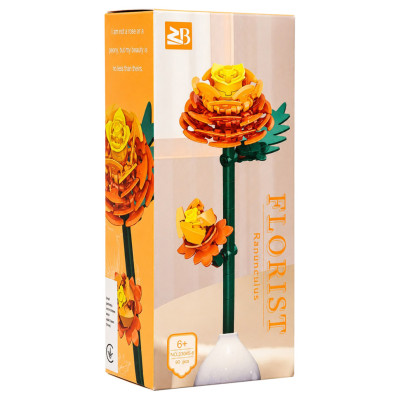 Дитячий конструктор Ranunculus 33045-6 серії "Florist" 90 деталей