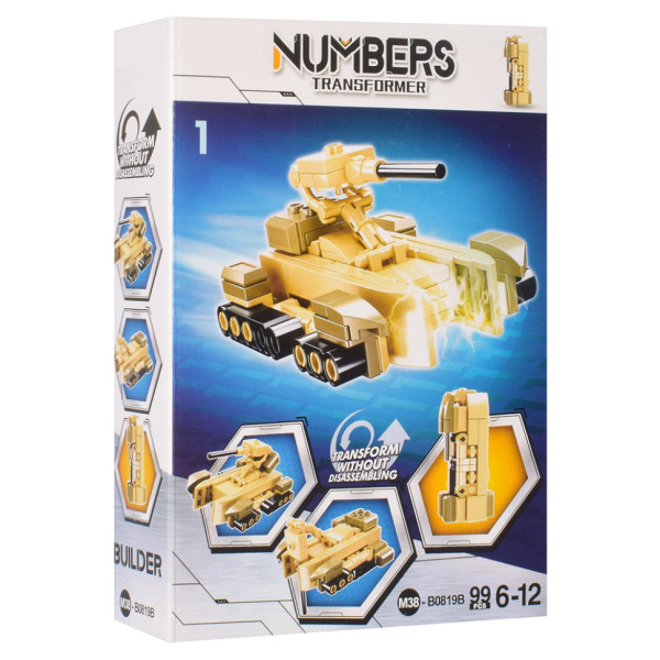 Конструктор BAMBI M38-B0819A 2в1 86-110 деталей M38-B0819B