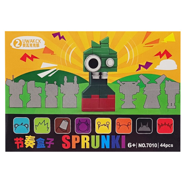 Дитячий конструктор Sprunki "Uwakcx" 7010-4 44 деталі Дитячий конструктор Sprunki "Uwakcx" 7010-4 44 деталі
