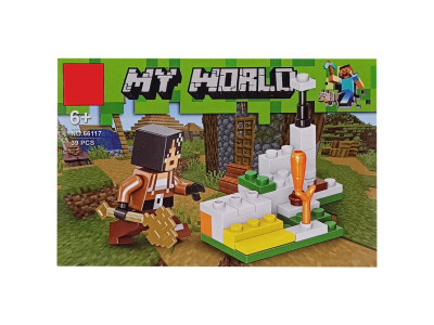Конструктор дитячий "Minecraft" 66117-7 38 деталей