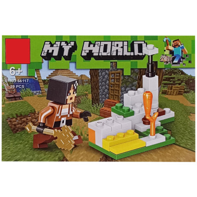 Конструктор дитячий "Minecraft" 66117-7 38 деталей