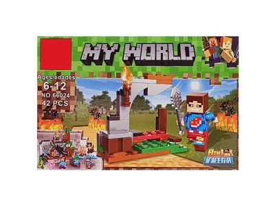Конструктор дитячий "Minecraft" 66024K-6 41 деталь