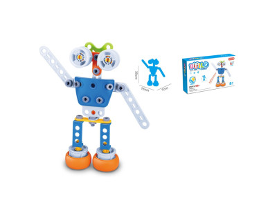 Конструктор дитячий Build&Play "Робот" Keedo J-7709, 59 елемента
