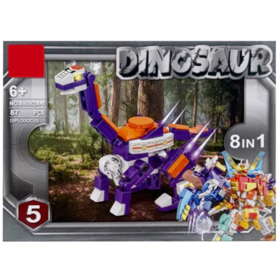 Дитячий конструктор "Dinosaur" 88082A-5 87 деталей Дитячий конструктор "Dinosaur" 88082A-5 87 деталей