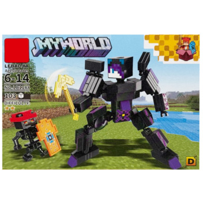 Дитячий конструктор "Minecraft" LB1188-D 103 деталі