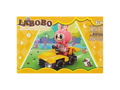 Дитячий конструктор Summer holiday LABUBU K973A-5 41 деталь
