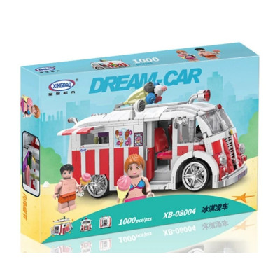 Конструктор XINGBAO XB-08004 MOC Фургон із морозивом 1000 елемента