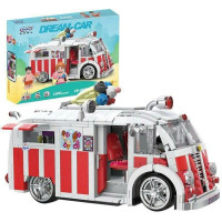 Конструктор XINGBAO XB-08004 MOC Фургон із морозивом 1000 елемента