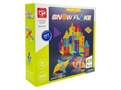Дитячий набір конструктора "Snow Flake" 188-692 100 деталей