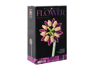 Конструктор дитячий Flower M5026-19 елементи для створення стебла та пелюсток