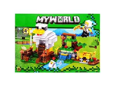Конструктор дитячий "Minecraft" LB1135B 215 деталей