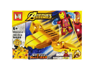 Конструктор Avengers Залізна людина MG632 Залізна людина 4
