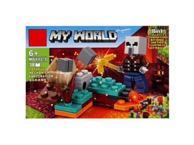Дитячий конструктор "Minecraft" MG692-3, 38 деталей