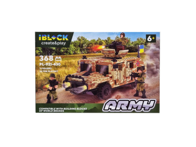 Конструктор Армія IBLOCK PL-921-430 3 фігурки військових Вид 4