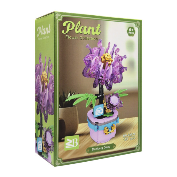 Дитячий конструктор Plant Flower Collection 33024 153 деталей Дитячий конструктор Plant Flower Collection 33024 153 деталей