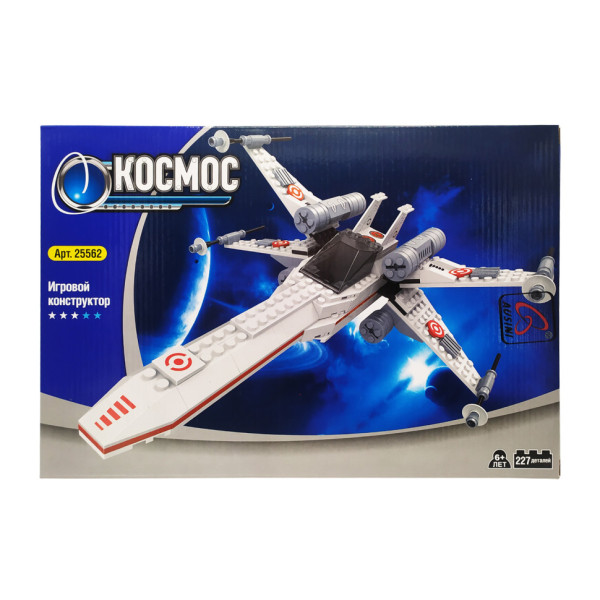 Дитячий конструктор "Відкритий космос"Keedo 25562, 227 елемента Дитячий конструктор "Відкритий космос"Keedo 25562, 227 елемента